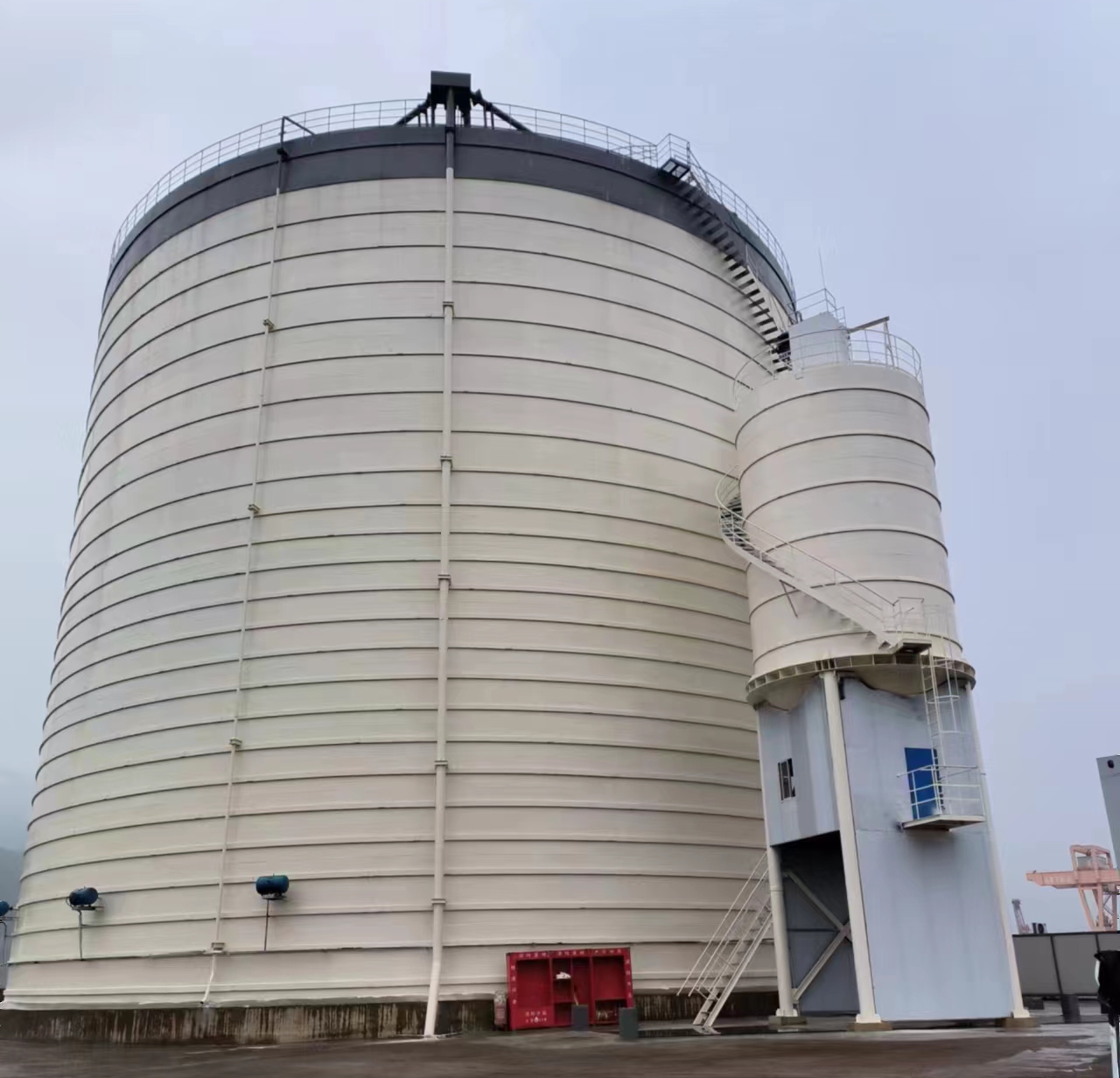 泰宁10万吨水泥钢板库